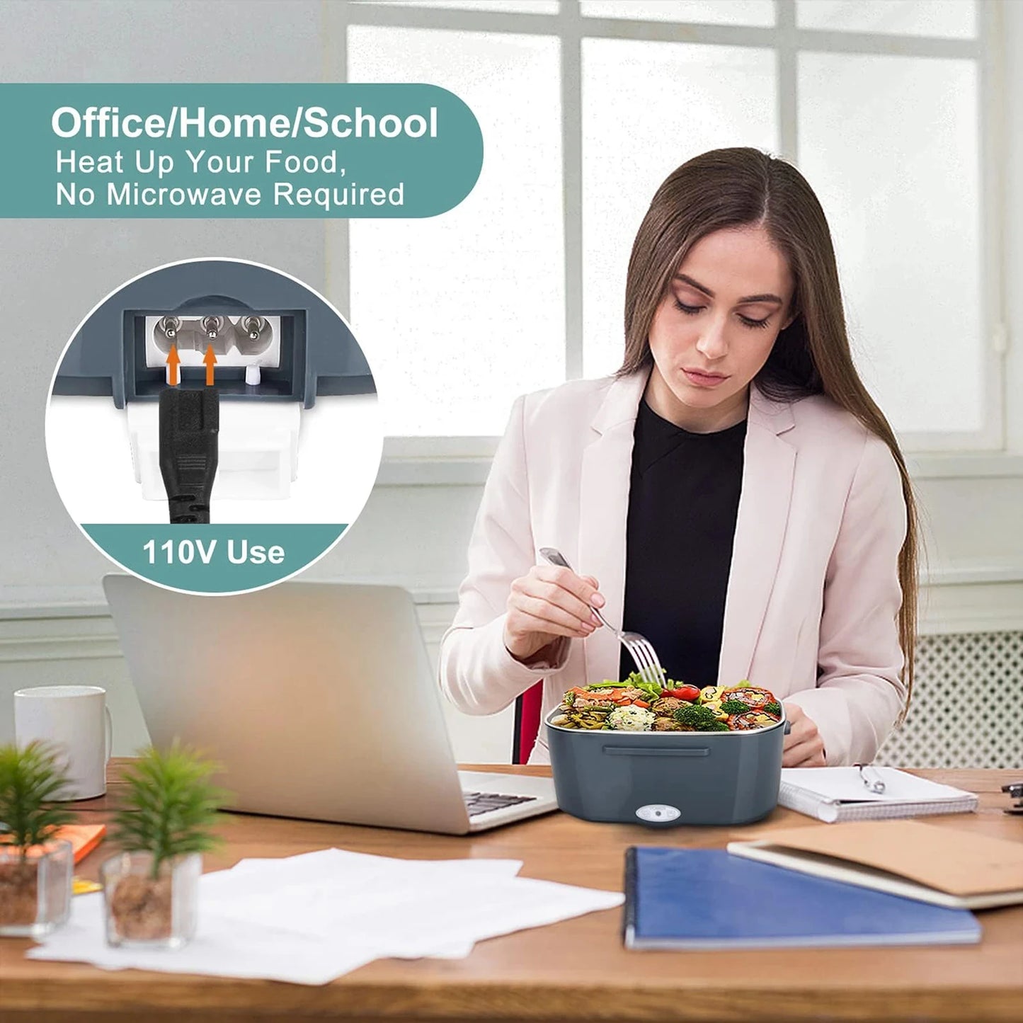 HeatMyLunch™ - Electric Heated Lunch Box